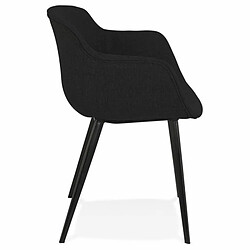 Avis Paris Prix Fauteuil Design Sead 80cm Noir