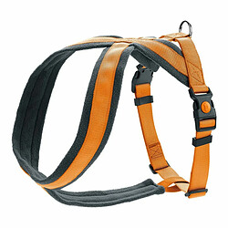 Harnais pour Chien Hunter London Comfort 73-100 cm Orange Taille L 