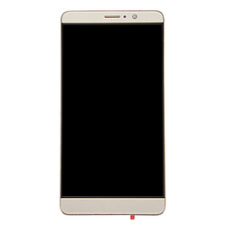 Wewoo Pièce détachée pour Huawei Mate 9 champagne écran LCD + tactile Digitizer Assemblée avec cadre Champagne or