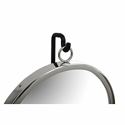 Paris Prix Miroir à Poser Rond Eleganca 65cm Noir & Argent