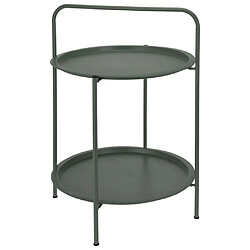 ProGarden Table ronde 50x66 cm Vert mat