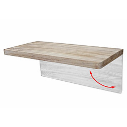 Avis Mendler Table murale HWC-H48, table pliante murale en bois massif ~ 100x50cm couleur naturelle