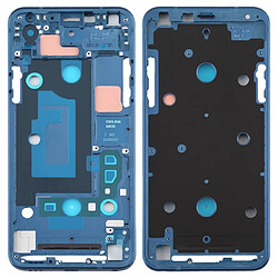 Wewoo Plaque de cadre LCD de boîtier avant pour LG Q7 / Q610 / Q7 Plus / Q725 / Q720 / Q7A / Q7 Alpha bleu foncé 