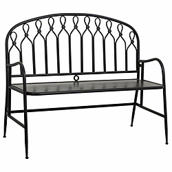 Banc Alexandra House Living Noir Métal 56 x 98 x 118 cm 