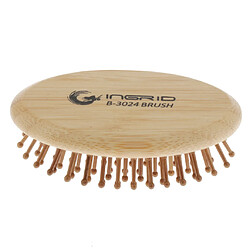 Brosse à Cheveux En Bois Naturel de Coussin D'air de Palette de Massage de Cuir Chevelu pour Les Cheveux Longs et épais