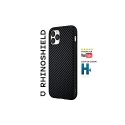 Avis RHINOSHIELD Coque Compatible avec [iPhone 14] SolidSuit - Coque Fine avec Technologie d'absorption des Chocs et Finition Premium Matte - Fibre de Carbone