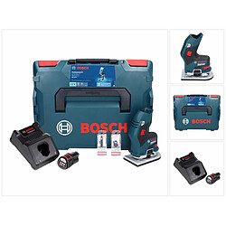 Bosch GKF 12V-8 Affleureuse sans-fil Professional en Coffret L-Boxx + 1x Batterie 3,0 Ah + Chargeur rapide GAL 1230 CV 