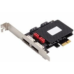 Disney 4 port SATA3.0 PCIe card Main chip : ASM1061 2 x external eSATA3 + 2x, internal SATA