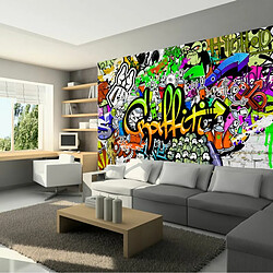 Paris Prix Papier Peint Graffiti on the Wall 140 x 200 cm 