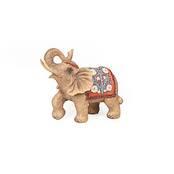 Figurine Décorative Romimex Résine Eléphant 