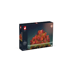 Puzzle 2000 pièces Janod Automne Rouge