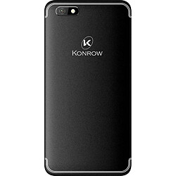 Konrow Easy Feel - Android 7.0 - 4G - Ecran 5'' - Double Sim - 16Go, 1Go RAM - Noir