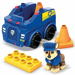 Acheter Pat Patrouille Paw Patrol Jeu de construction Chase et son véhicule de police Bleu