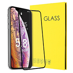 Protecteur écran en verre trempé plein noir pour votre Apple iPhone 11 6.1 pouces (2019) 