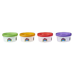 Hasbro E98635L00 - Play Doh 4 pots de Pâte Elastix 227gr