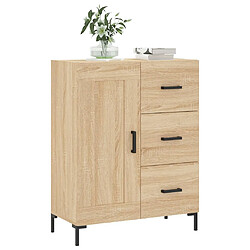 Avis Maison Chic Buffet,Meuble de Rangement,commode pour salon,Cuisine chêne sonoma 69,5x34x90 cm bois d'ingénierie -MN28437