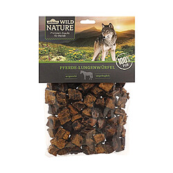 Dehner Wild Nature Chien Snack, Cheval-Lunge Cube, Naturel, 200 g 