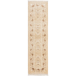 Vidal Tapis de couloir en laine 302x81 brun Darya