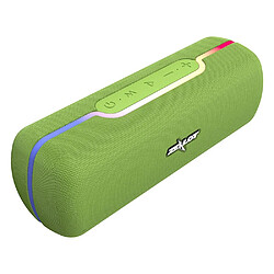 Yonis Enceinte Bluetooth Portable Son Stéréo Mic Intégré Enceinte Bluetooth Portable Stéréo Avec Micro Intégré Support Appel Mains-Libres & Carte TF & AUX Vert YONIS