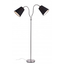 Markslojd Lampadaire MODENA en acier 2 ampoules