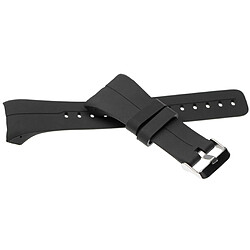 vhbw bracelet compatible avec Polar M400, M430 montre connectée - 14,5 + 8,9 cm silicone noir 