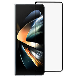 Protecteur écran en verre trempé Transparent HD, 2.5D bord en arc, 9H, anti-poussière pour votre Samsung Galaxy Z Fold4 5G - transparent 