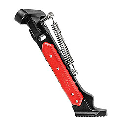 Avizar Béquille pour Trotinette Ninebot Max G30 Réglable et Renforcée Noir et Rouge