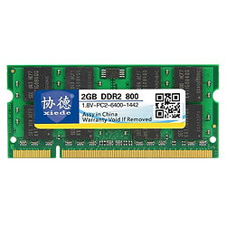 Wewoo Mémoire vive RAM DDR2 800 MHz 2 Go Module de avec compatibilité totale 