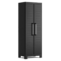 Keter Armoire de rangement haute Detroit Noir