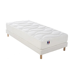 Idliterie Ensemble Matelas Mémoire de forme HD + Sommier DIMAIME Ensemble Matelas Mémoire de forme HD + Sommier DIMAIME Dimensions - 90 x 190 cm