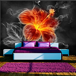 Paris Prix Papier Peint Fiery Flower Inside the Smoke 105 x 150 cm