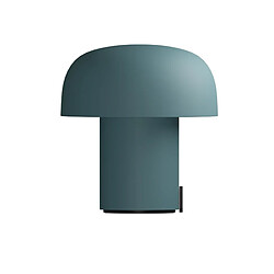 Avis Lampe de table portable, dimmable et rechargeable via usb, couleur turquoise - Sensa Smokey Teal - KOODUU