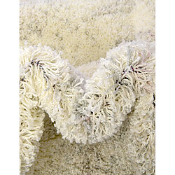 Hadorn Tapis shaggy 125x125 beige - rose Lachen Haze pas cher