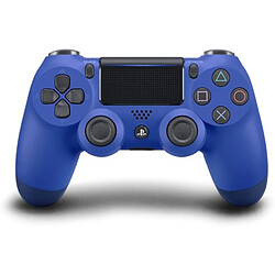 Chrono Sony Manette PlayStation 4 officielle, DUALSHOCK 4, Sans fil, Batterie rechargeable, Bluetooth-Bleue 