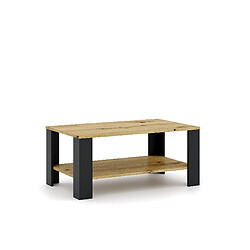 Vivaldi Table Basse Tagus Chene Artisan/Noir