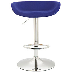 Non Tabouret de bar Anaheim feutre chrome