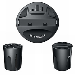 Avis Universal Chargeur de voiture sans fil Samsung S10 S9 S8 S7 S6 Edge Note 898 X 10 Porte de voiture de mug de recharge sans fil rapide | Porte téléphone