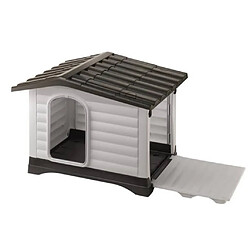 Ferplast Niche pour chiens Villa 70 Gris 73 x 59 x 53 cm 87253099