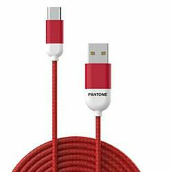 Câble USB A vers USB C Pantone Pantone 1,5 m Rouge 