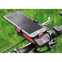 Universal Porte 4 en 1 Bicyclette Portable USB Rechargeable Boîte à trésor Porte Large Lampe Haut-parleur Bicyclette Portable Réveil |