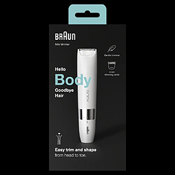 Avis Braun Tondeuse Corps Mini - Blanc