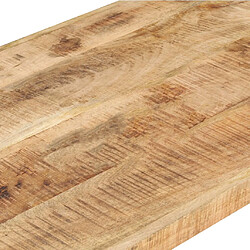 Acheter vidaXL Table basse 120x60x40 cm Bois de manguier brut