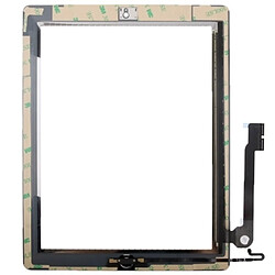 Avis Wewoo Pour iPad 4 noir Bouton de contrôleur + de clé de maison PCB Flex câble + panneau tactile d'installation