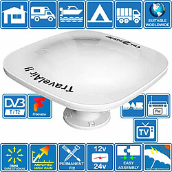 Antenne numérique omnidirectionnelle TNT Travel-Air-II – HDTV DVB-T/T2 ISDB-T DTMB ATSC DAB AM FM, pour camping-car caravane bateau camion pas cher