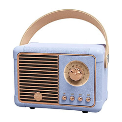 Yonis Enceinte Bluetooth Retro HIFI Sans Fil Portable