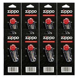 Pack de 10 x 6 Pierres à briquet Zippo Officielles, 60 pierres au total