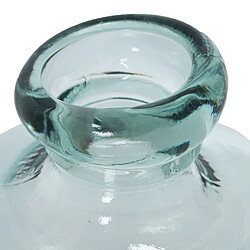 Vase en Verre Recyclé Alexandra House Living Transparent Verre 27 x 27 x 29 cm