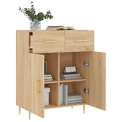 Acheter Maison Chic Buffet,Meuble de Rangement,commode pour salon,Cuisine chêne sonoma 69,5x34x90 cm bois d'ingénierie -MN11866