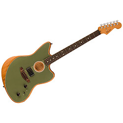 Acoustasonic Player Jazzmaster Antique Olive Fender 