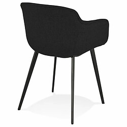 Acheter Paris Prix Fauteuil Design Sead 80cm Noir